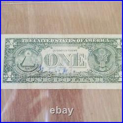 Michael Jackson Signed AUTOGRAPHED ULTRA RARE One Dollar Bill