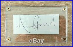 Michael Jackson Signed Autograph Rare