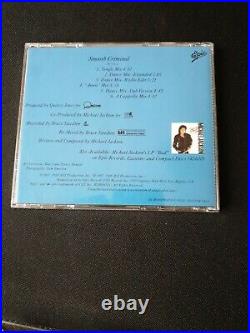 Michael Jackson Smooth Criminal EXTREMELY RARE DEMO PROMO US CD Single mix