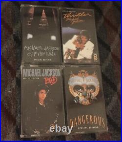 Michael Jackson Special Edition Casettes Lot Turkish Printed MEGA RARE