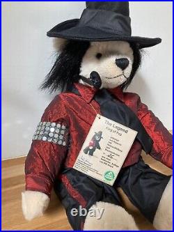 Michael Jackson Teddy Bear World Limited Edition of 500 Rare Harman from Japan