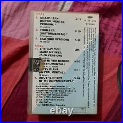 Michael Jackson The Instrumental Collection CLAMSHELL CASSETTE SEALED INDIA RARE