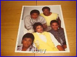 Michael Jackson The Jacksons World Club Fan Pack 7 Interview Record Mega Rare