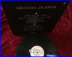 Michael Jackson The Love Songs Brazil 12 vinyl promo MEGA rare Smile Lot Box
