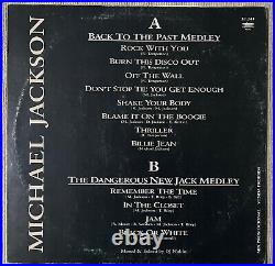 Michael Jackson The Medleys 12 1992 PROMO ONLY Extremely rare Brazil Unique