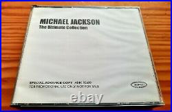 Michael Jackson The Ultimate Collection Promo 4 CD Set. Rare