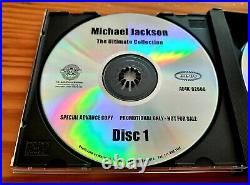 Michael Jackson The Ultimate Collection Promo 4 CD Set. Rare