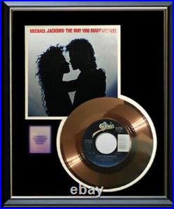 Michael Jackson The Way You Make Me Feel Gold Record Non Riaa Award Rare