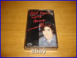 Michael Jackson They Don't Care About Us Malaysia Cassette Single Tape MEGA RARE