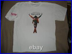 Michael Jackson This Is It Hmv Record Store Promo Tshirt Very Rare Nice Shirt XL