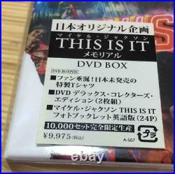 Michael Jackson This is it Box Japan Limited Edition RARE Sealed Never Opened