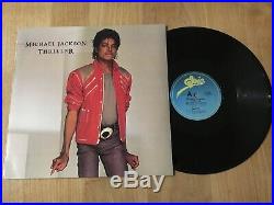 Michael Jackson Thriller 12 Rare Australian 1983 ES 12088 Very Limited Print
