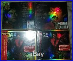 Michael Jackson Thriller 25 Lot Rare Sealed promo