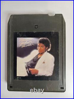 Michael Jackson Thriller (8-Track Tape, 1982) (Dolby System) RARE LABEL