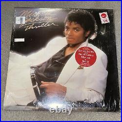 Michael Jackson Thriller Album Original Pressing With Error! 1982 Rare! +Ad Club