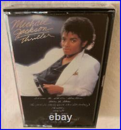 Michael Jackson Thriller (Audio Cassette Tape, 1982) Factory Sealed Rare! CBS