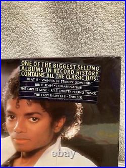 Michael Jackson Thriller Factory SEALED OG 1982 US Release X2 Hype Sticker Rare