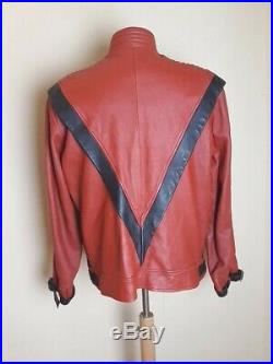 Michael Jackson Thriller Jacket/Vintage 1980's/Genuine Quality Leather/Rare Find