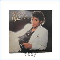 Michael Jackson Thriller LP Error On Back Cover RARE First Pressing
