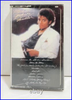 Michael Jackson Thriller Original Cassette Tape 1982 EPIC/CBS Inc. Sealed Rare