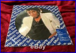 Michael Jackson Thriller Picture Disc Brazil mega rare lot promo Smile box
