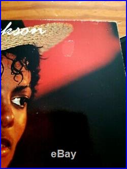 Michael Jackson Thriller Promo Pro 394 + Message. Rare French. Smile