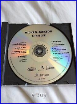 Michael Jackson Thriller SACD Rare