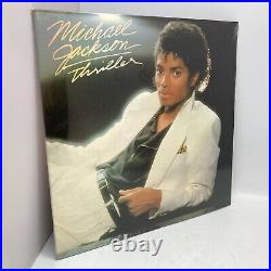 Michael Jackson Thriller US 1982 Sealed Original Vinyl Epic Records Rare Mint