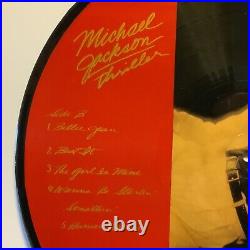 Michael Jackson, Thriller, VERY RARE Taiwan Test Pressing Picture Disc Vinyl LP