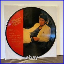 Michael Jackson, Thriller, VERY RARE Taiwan Test Pressing Picture Disc Vinyl LP