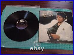 Michael Jackson Thriller Vinyl LP QE 38112 Rare