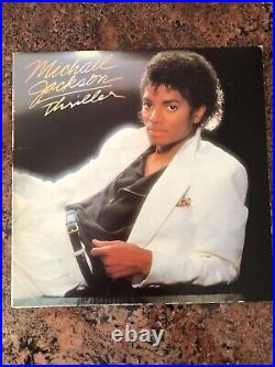 Michael Jackson Thriller vinyl record RARE COVER