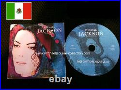 Michael Jackson Ultra Rare They Don´t Care About Us Promo CD From Mexico Smile