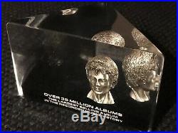 Michael Jackson Ultra Rare Thriller 35 Million Award 3d No Promo Smile Hat Glove