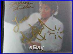 Michael Jackson VERY RARE Autographed Signed Thriller 25th Anniversary CD/DVD
