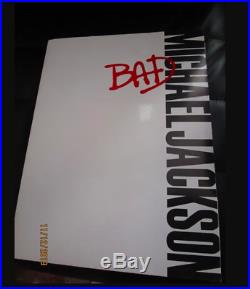 Michael Jackson Very Rare BAD USA LP press Kit with 8 Info Sheet+ Slide +1 Photo