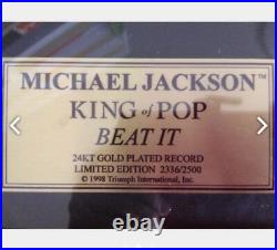 Michael Jackson Very Rare Limited to 2500 records king of pop Beat It