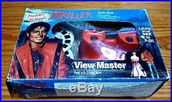 Michael Jackson View-Master Thriller. Rare. Smile