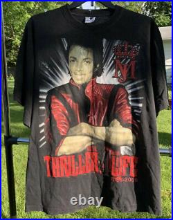 Michael Jackson Vintage Rare 2009 Memorial Shirt 2XL