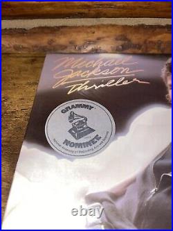Michael Jackson Vinyl LP Thriller QE 38112 Hype Sticker Rare