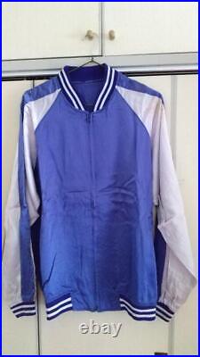 Michael Jackson goods BAD Japan Tour Jumper blue rare jacket Used