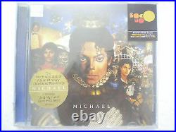 Michael Jackson mj Michael CD 2010 hold my hand akon RARE INDIA HOLOGRAM sticker