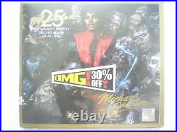 Michael Jackson mj Thriller CD + DVD 2009 25TH ANNS ED RARE INDIA HOLOGRAM NEW