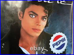 Michael Jackson promo Pepsi poster RARE Hungarian