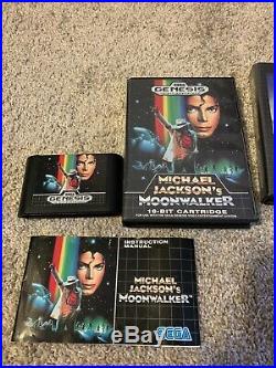 Michael Jackson's Moonwalker Authentic Rare Canadian Version (Sega Genesis 1990)