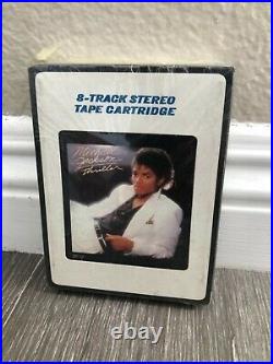 Michael Jackson thriller 8 track tape cartridge r&b soul SEALED RARE
