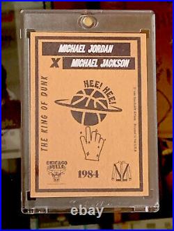 Michael Jordan x Michael Jackson Rookie 1984 ULTA-RARE