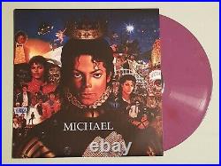 Michael jackson Michael album vinyl (colored) rare