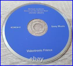 Michael jackson very rare french official instore cdi blood on the dance floor