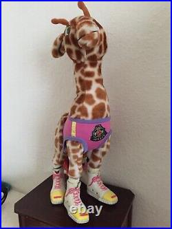 Michael's Pets Michael Jackson Jabbar Giraffe Plush Ideal Toys 1987 Rare (Dp)